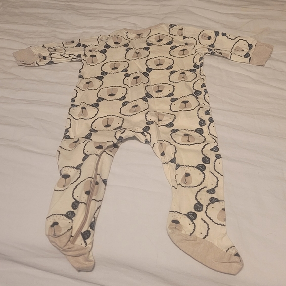 3 pieces of footed pajamas - Picture 3 of 9
